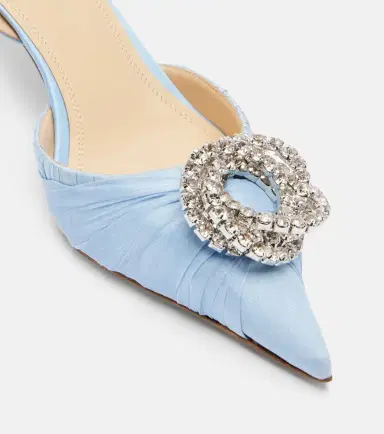 Mach & Mach Galaxy embellished organza slingback pumps | Thumbnail 3 Mach & Mach Galaxy embellished organza slingback pumps | Thumbnail 3