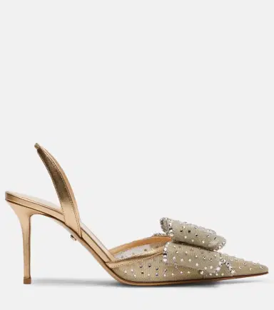 Mach & Mach Le Cadeau 85 mesh slingback pumps | Thumbnail 2 Mach & Mach Le Cadeau 85 mesh slingback pumps | Thumbnail 2