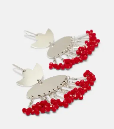 Isabel Marant Beaded drop earrings | Thumbnail 4