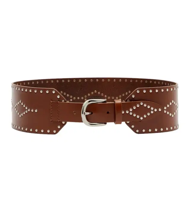 Isabel Marant Lucie studded leather belt