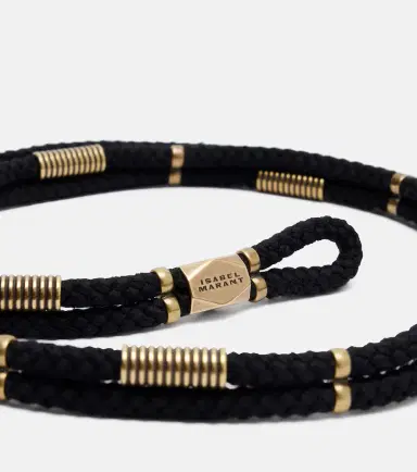 Isabel Marant Sayka embellished braided belt | Thumbnail 2 Isabel Marant Sayka embellished braided belt | Thumbnail 2