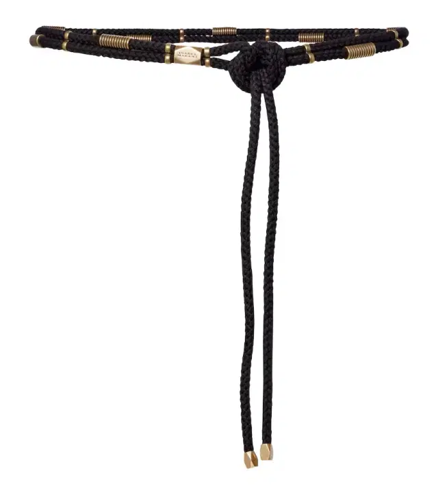 Sayka embellished braided belt