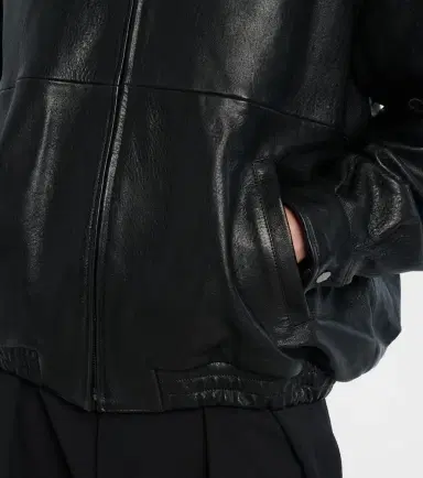 Nour Hammour Doran oversized leather blouson jacket | Thumbnail 4 Nour Hammour Doran oversized leather blouson jacket | Thumbnail 4