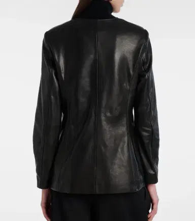 Nour Hammour Maud leather jacket | Thumbnail 6 Nour Hammour Maud leather jacket | Thumbnail 6