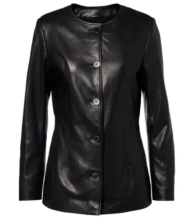 Nour Hammour Maud leather jacket