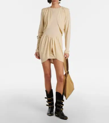 Isabel Marant Oskan Medium suede shoulder bag | Thumbnail 4 Isabel Marant Oskan Medium suede shoulder bag | Thumbnail 4