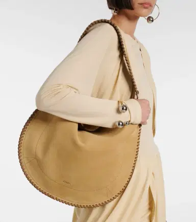 Isabel Marant Oskan Medium suede shoulder bag | Thumbnail 5 Isabel Marant Oskan Medium suede shoulder bag | Thumbnail 5