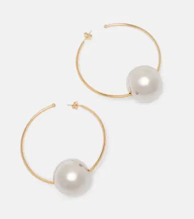 Isabel Marant Elina hoop earrings | Thumbnail 4