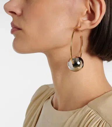 Isabel Marant Elina hoop earrings | Thumbnail 6