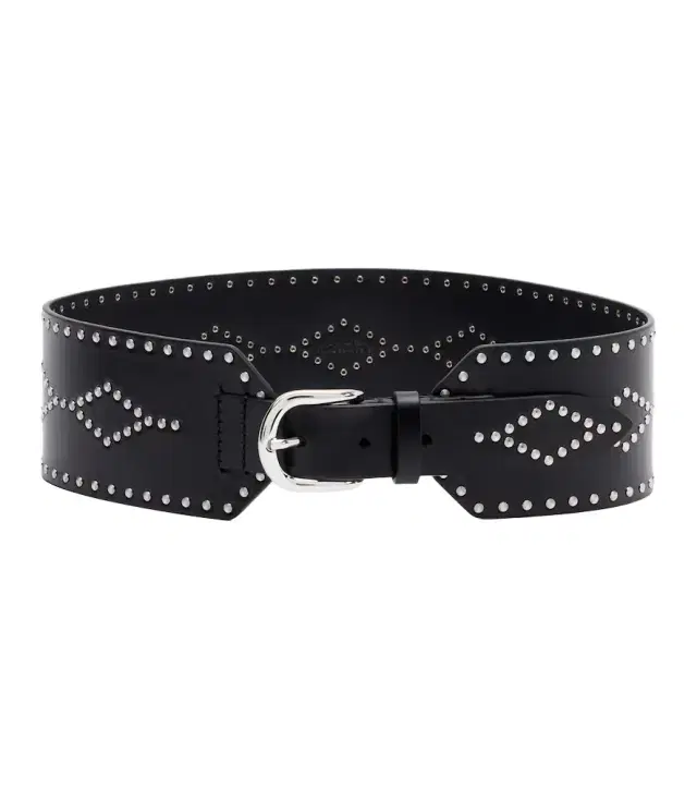Isabel Marant Lucie studded leather belt