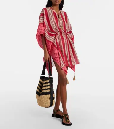 Isabel Marant Bayia striped raffia shoulder bag | Thumbnail 6 Isabel Marant Bayia striped raffia shoulder bag | Thumbnail 6