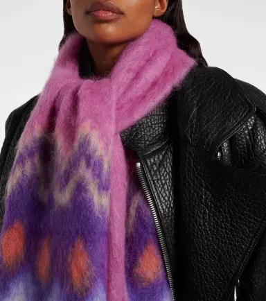 Isabel Marant Amanie fringed scarf | Thumbnail 5