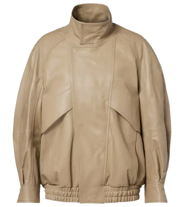 Nour Hammour Ariste leather bomber jacket