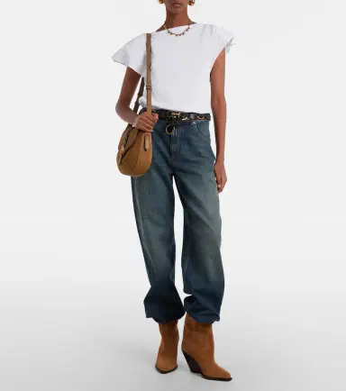 Isabel Marant Altay Small suede shoulder bag | Thumbnail 4