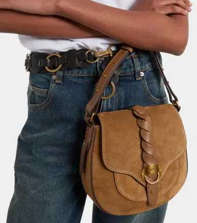 Isabel Marant Altay Small suede shoulder bag | Thumbnail 5