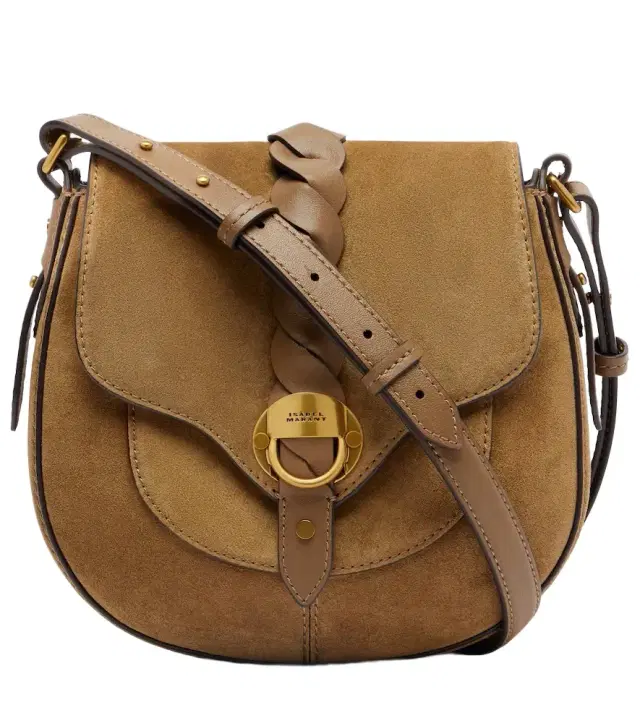 Altay Small suede shoulder bag