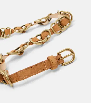 Isabel Marant Livo embellished suede belt | Thumbnail 2