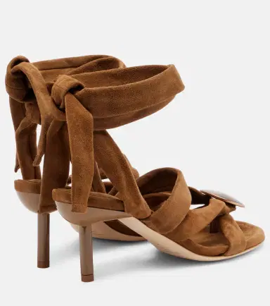 Christopher Esber Doma embellished suede sandals | Thumbnail 4 Christopher Esber Doma embellished suede sandals | Thumbnail 4