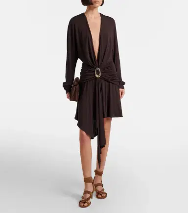 Christopher Esber Doma embellished suede sandals | Thumbnail 6 Christopher Esber Doma embellished suede sandals | Thumbnail 6