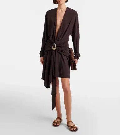 Christopher Esber Doma embellished suede sandals | Thumbnail 5 Christopher Esber Doma embellished suede sandals | Thumbnail 5