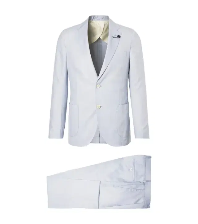 Wool, silk and linen suit