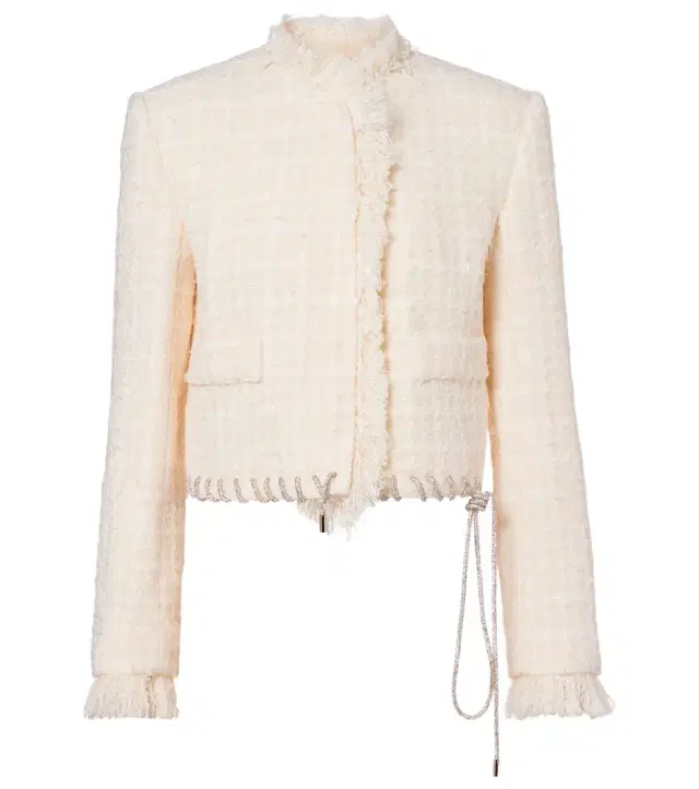 Area Embellished tweed jacket