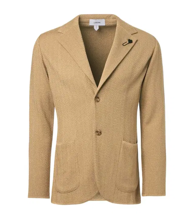 Cotton-blend blazer