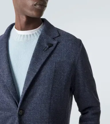 Lardini Linen and silk blazer | Thumbnail 4