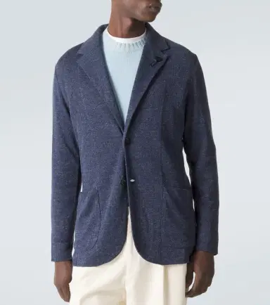 Lardini Linen and silk blazer | Thumbnail 5