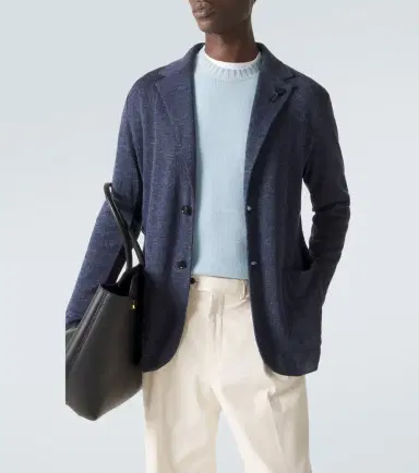 Lardini Linen and silk blazer | Thumbnail 6