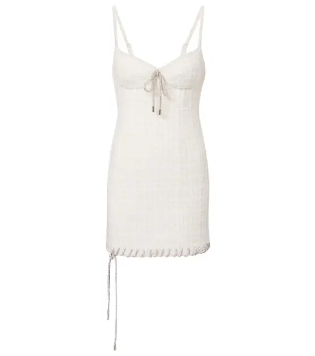 Embellished tweed minidress