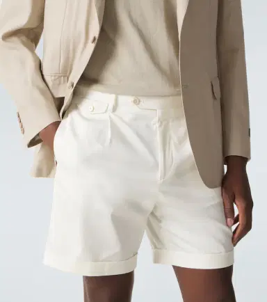 Lardini Pleated cotton-blend Bermuda shorts | Thumbnail 5 Lardini Pleated cotton-blend Bermuda shorts | Thumbnail 5