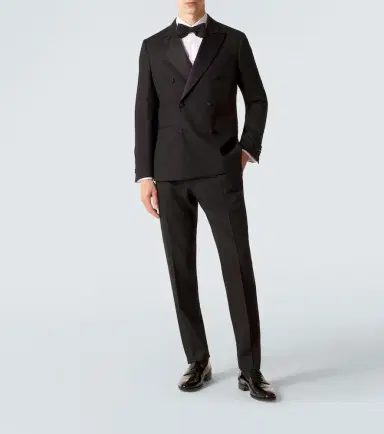Lardini Cotton poplin tuxedo shirt | Thumbnail 2 Lardini Cotton poplin tuxedo shirt | Thumbnail 2
