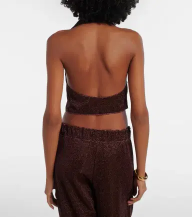 Oséree Oséree Lumière crop top | Thumbnail 4 Oséree Oséree Lumière crop top | Thumbnail 4