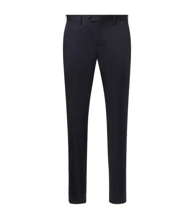 Lardini Mid-rise cotton slim pants