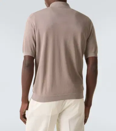 Lardini Cotton piqué polo shirt | Thumbnail 6