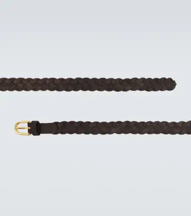 Lardini Braided suede belt | Thumbnail 2