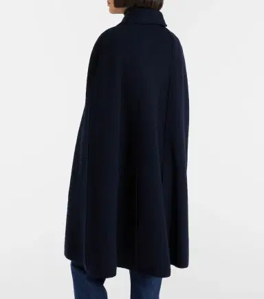 TOTEME Wool bouclé cape | Thumbnail 2 TOTEME Wool bouclé cape | Thumbnail 2