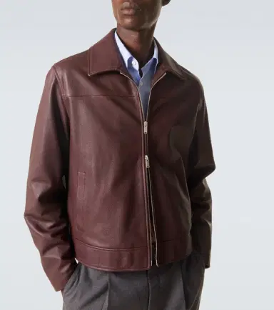 Lardini Leather jacket | Thumbnail 2