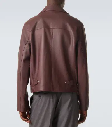 Lardini Leather jacket | Thumbnail 5