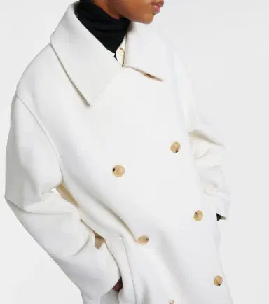 Toteme Double-breasted wool-blend coat | Thumbnail 4 Toteme Double-breasted wool-blend coat | Thumbnail 4