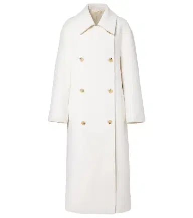 Toteme Double-breasted wool-blend coat | Thumbnail 1 Toteme Double-breasted wool-blend coat | Thumbnail 1