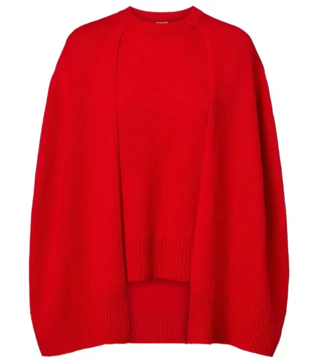Cashmere poncho