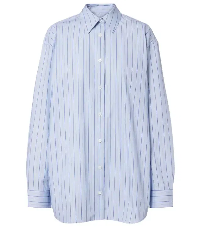 Striped cotton shirt