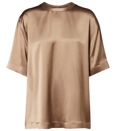 Toteme Satin T-shirt | Thumbnail 1
