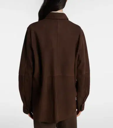 Toteme Suede overshirt | Thumbnail 4