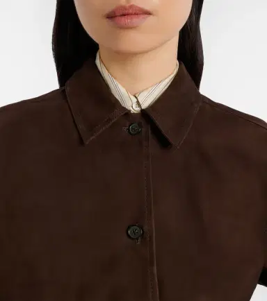 Toteme Suede overshirt | Thumbnail 5