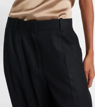 TOTEME Flannel wide-leg pants | Thumbnail 5