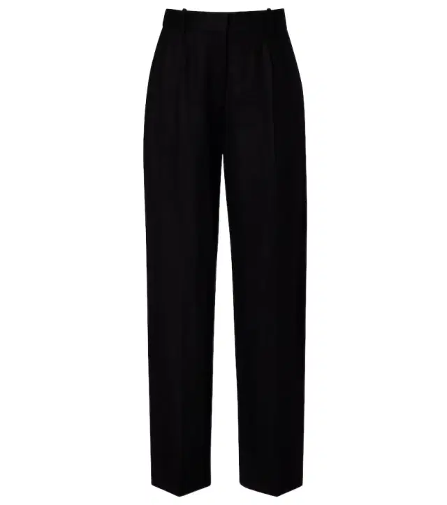 Toteme Flannel wide-leg pants