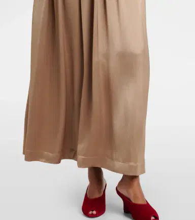 Toteme Satin midi dress | Thumbnail 3